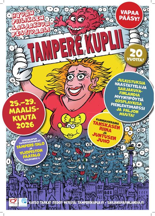 Tampere Kuplii juliste