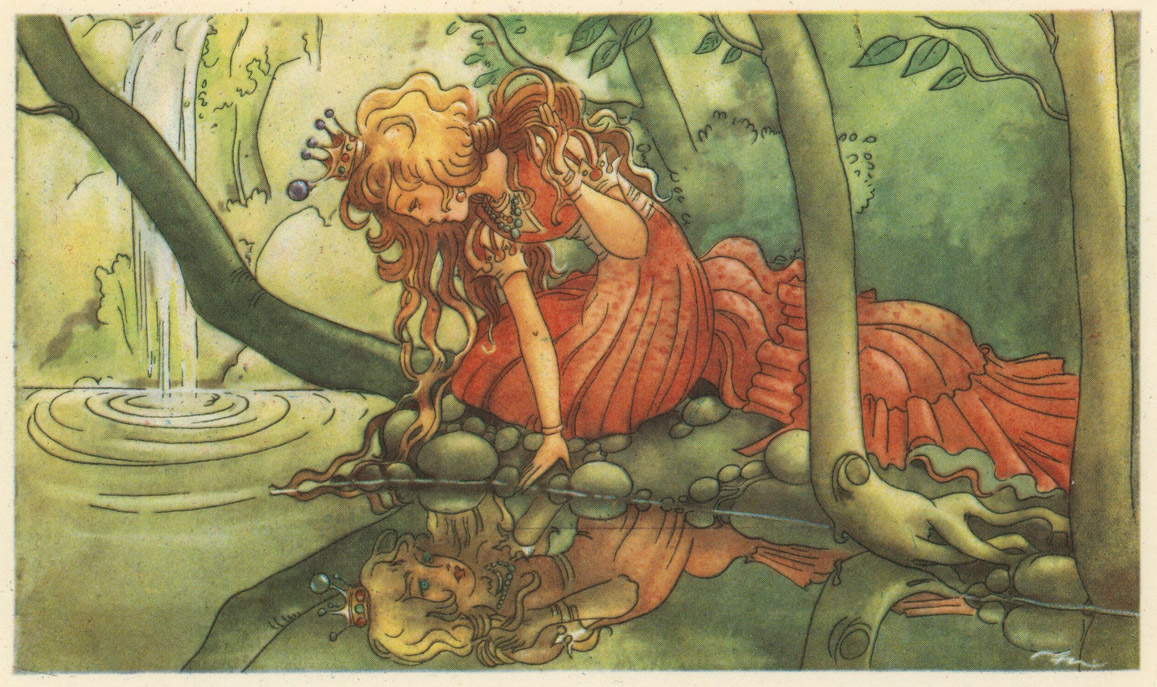 Eeli Jaatisen kuvitus postikortista