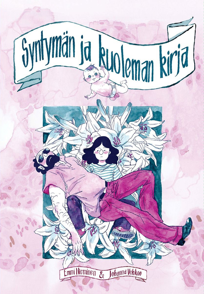 Syntymän ja kuoleman kirja -sarjakuvan kansikuva